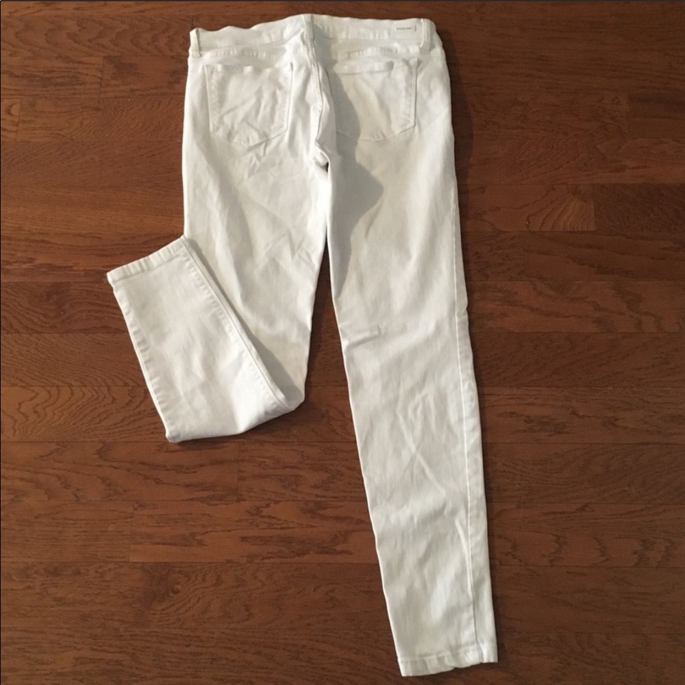 Sneak Peek white low rise skinny jeans NWOT